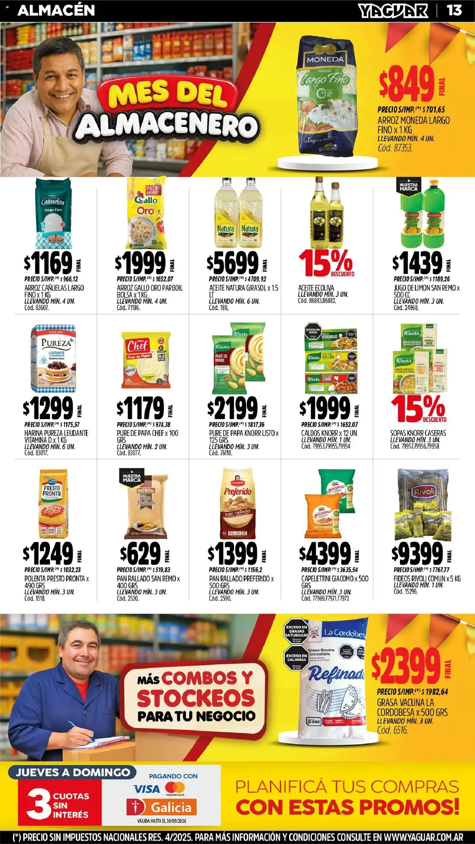 Vista previa del folleto de la tienda Yaguar válido desde el 31/08/2026 