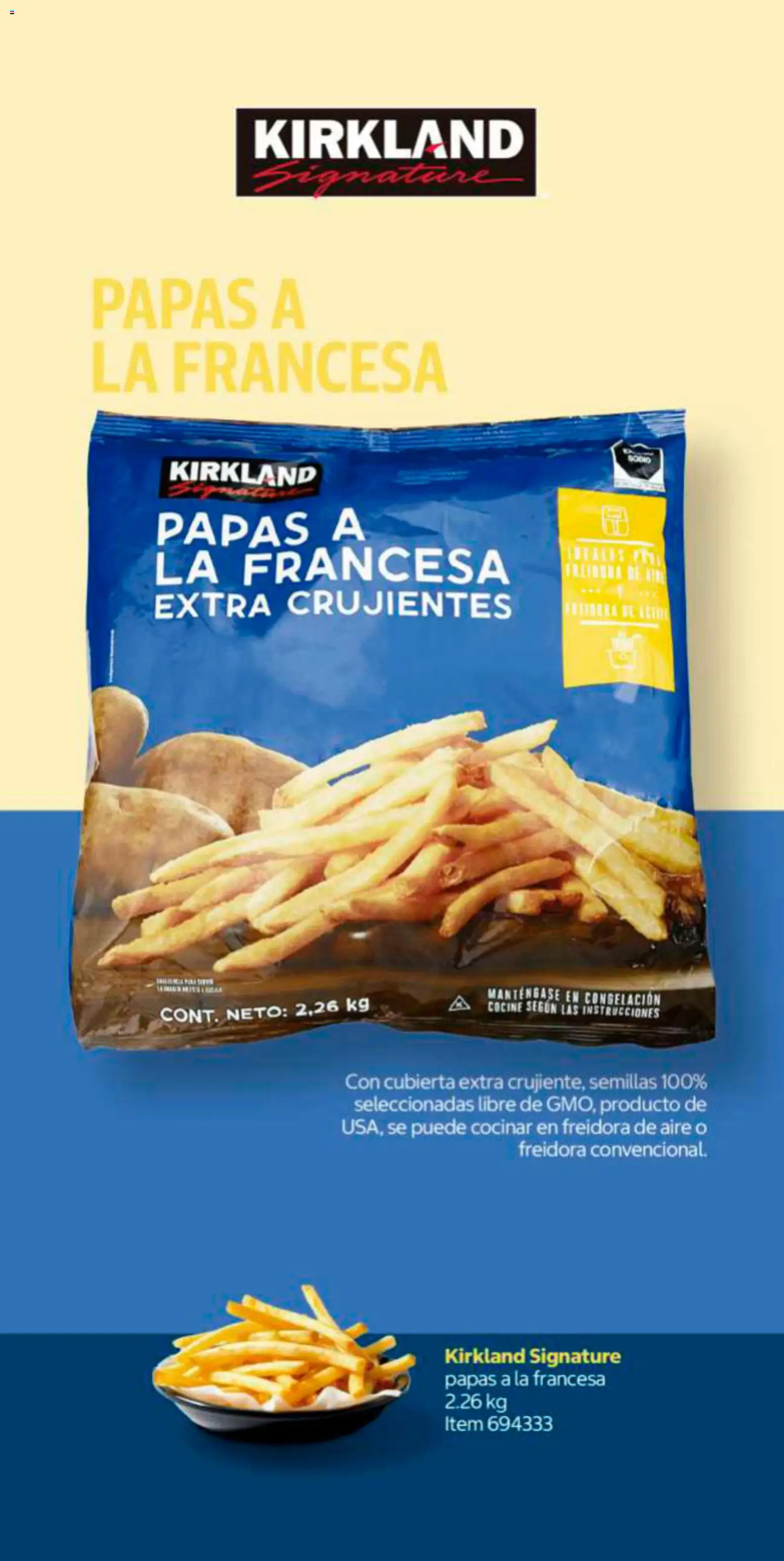 Vista previa las ofertas de la tienda Costco - Costco catálogo desde el 21/09/2026 - Papas, Freidora de aire, Semillas, Freidora