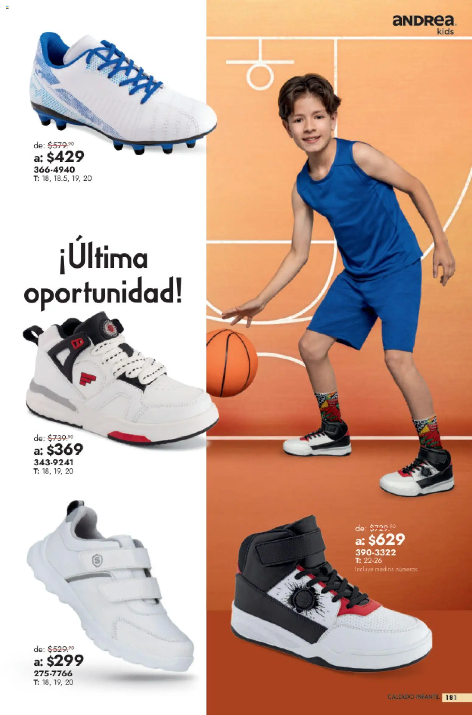 Vista previa las ofertas de la tienda Andrea - Andrea catálogo Outlet desde el 26/07/2026 