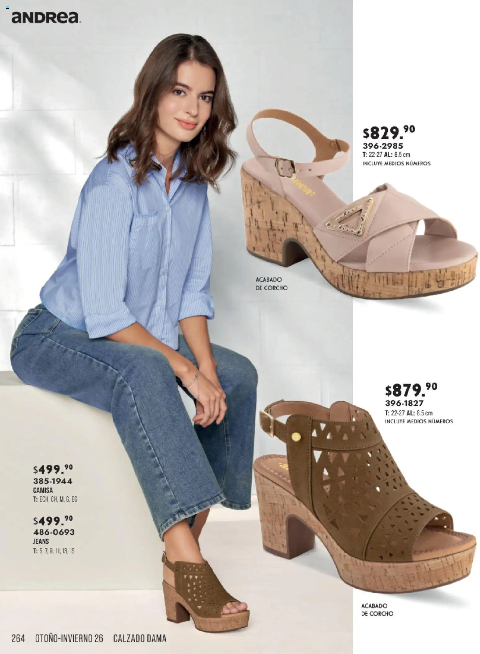 Vista previa las ofertas de la tienda Andrea - Andrea catálogo Otoño Invierno desde el 23/08/2026 