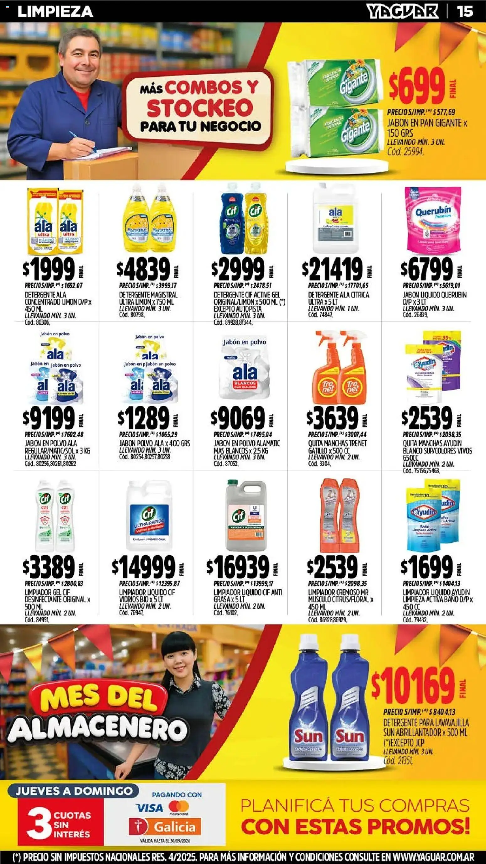 Vista previa del folleto de la tienda Yaguar válido desde el 28/09/2026 