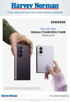 Preview of catalogue Harvey Norman Samsung Pre-Order 2026’ from shop Harvey Norman valid 28/07/2026