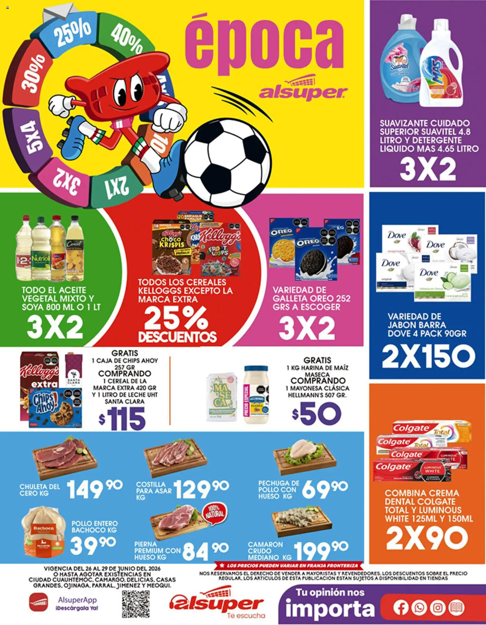 Vista previa las ofertas de la tienda Alsuper - Alsuper folleto desde el 26/06/2026 