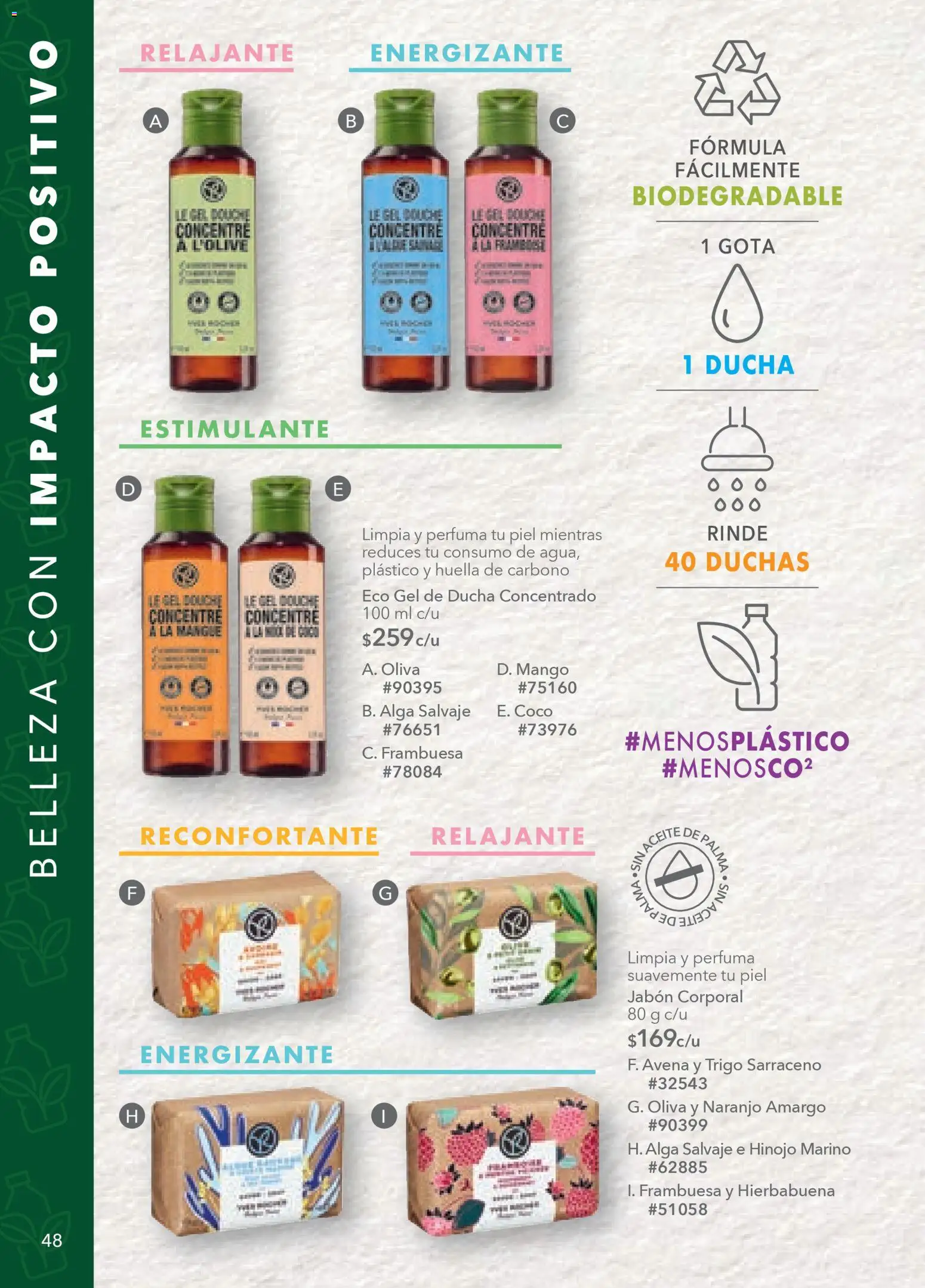 Vista previa las ofertas de la tienda Yves Rocher - Campaña 4 2026 desde el 03/03/2026 - Mango, Coco, Avena, Jabón, Hinojo, Gel de ducha
