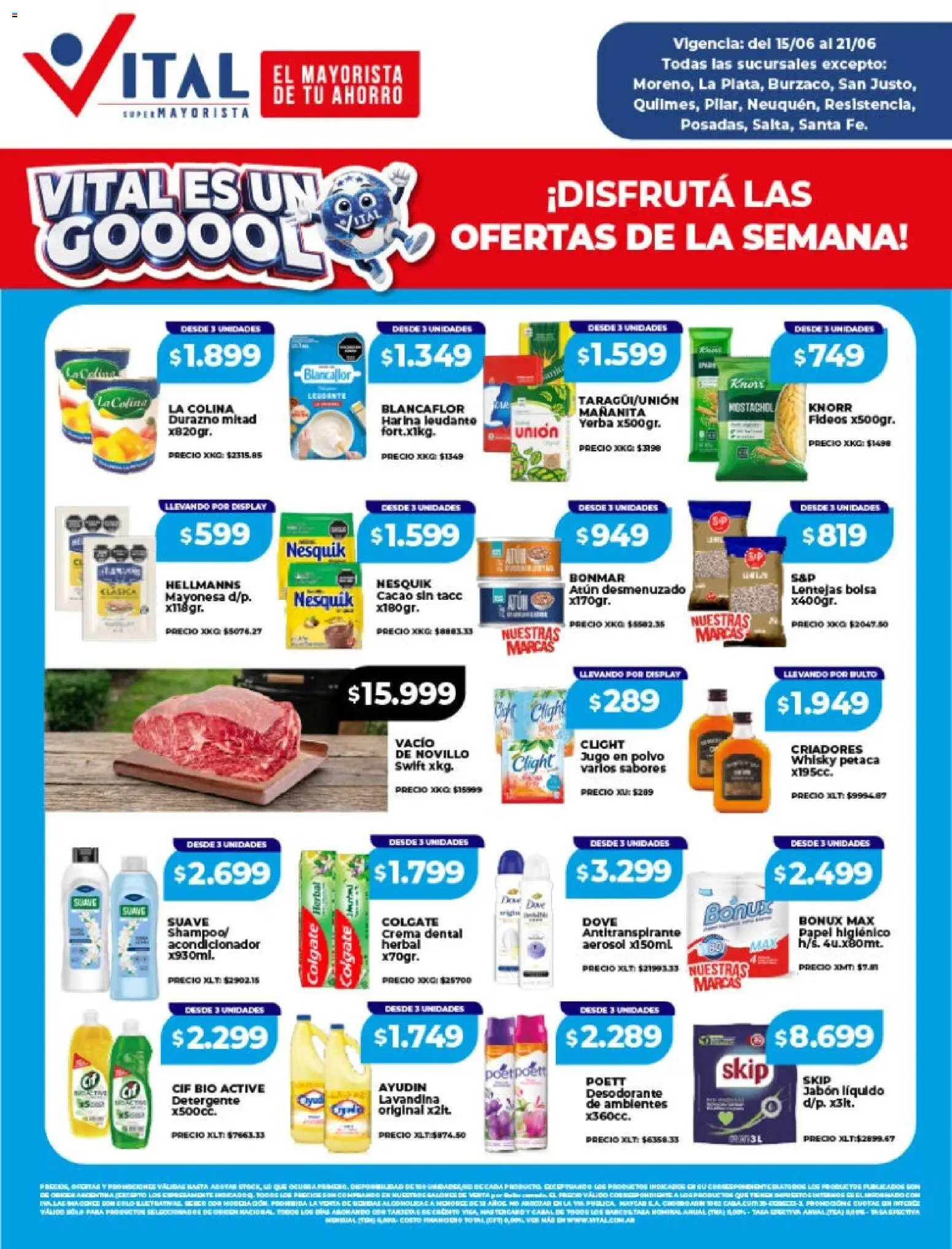 Vista previa del folleto de la tienda Vital válido desde el 15/06/2026 