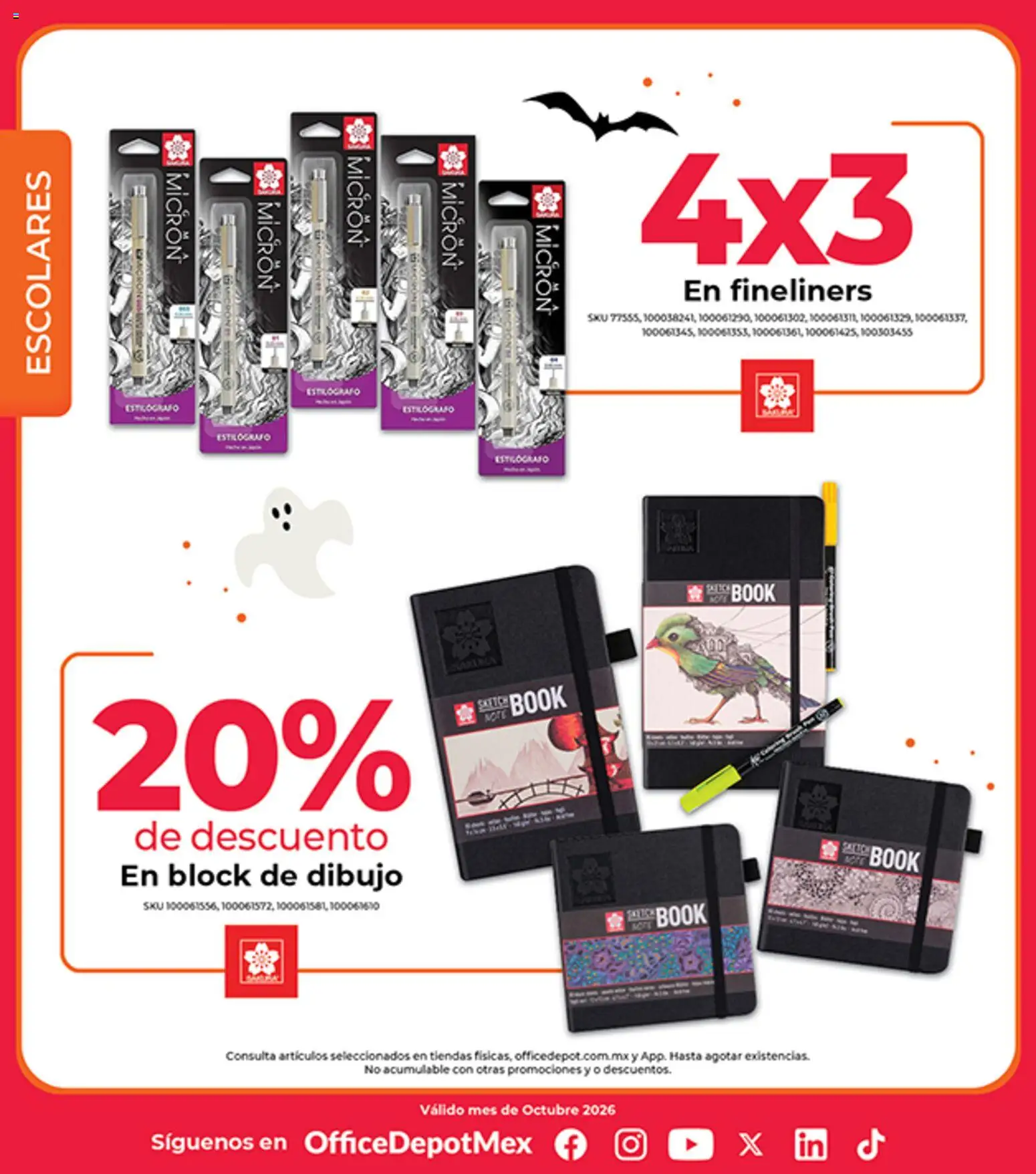 Vista previa las ofertas de la tienda Office Depot - Office Depot catálogo desde el 01/10/2026 