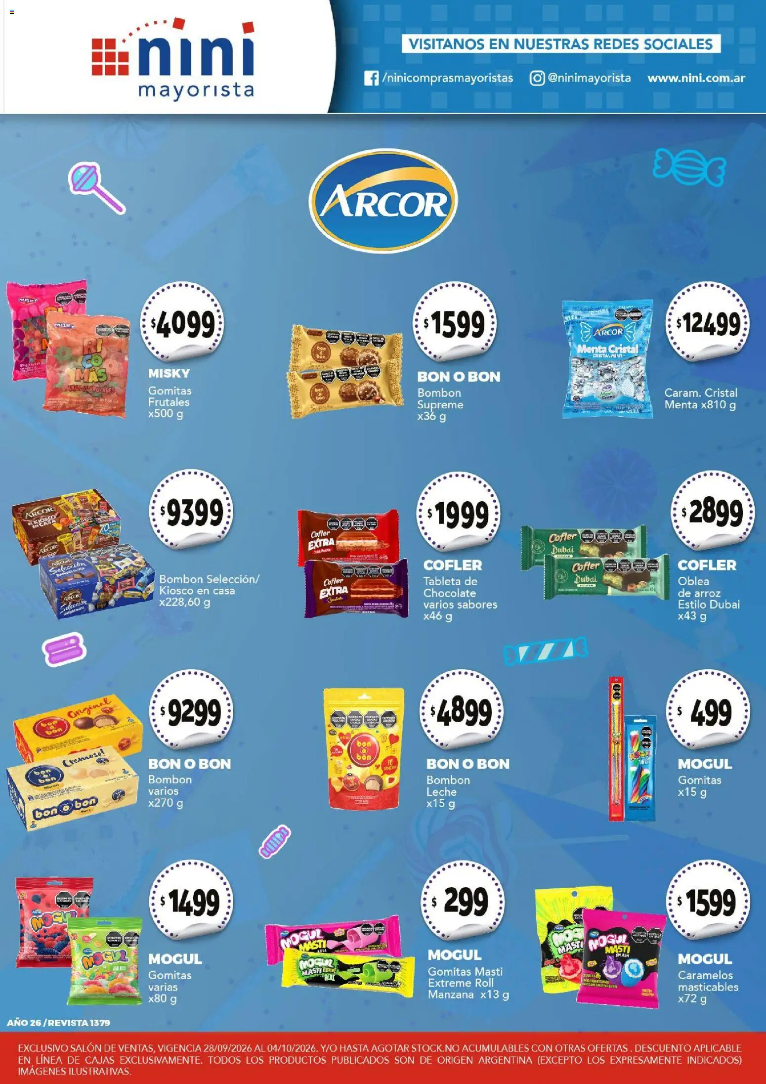Vista previa del folleto de la tienda NINI Mayorista válido desde el 28/09/2026 