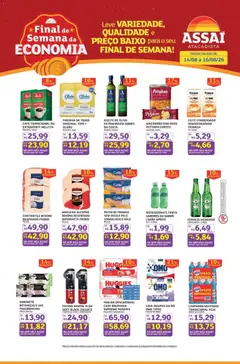 Pré-Visualização do folheto "Assaí Atacadista ofertas - PR" da loja Assaí Atacadista válido a partir de 14/08/2026