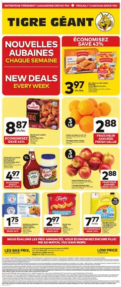 Preview of leaflet Giant Tiger weekly flyer / circulaire from shop Giant Tiger is valid from Oct 21, 2026