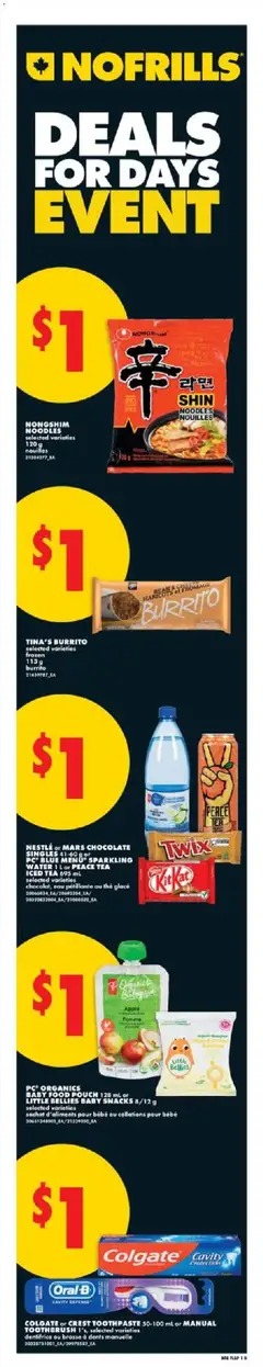 Un aperçu du dépliant No Frills weekly flyer - NS du magasin No Frills est valide à partir 23 avr. 2026