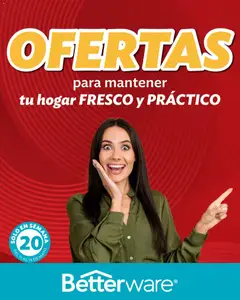 Vista previa las ofertas de la tienda Betterware - Betterware Ofertas desde el 11/05/2026 