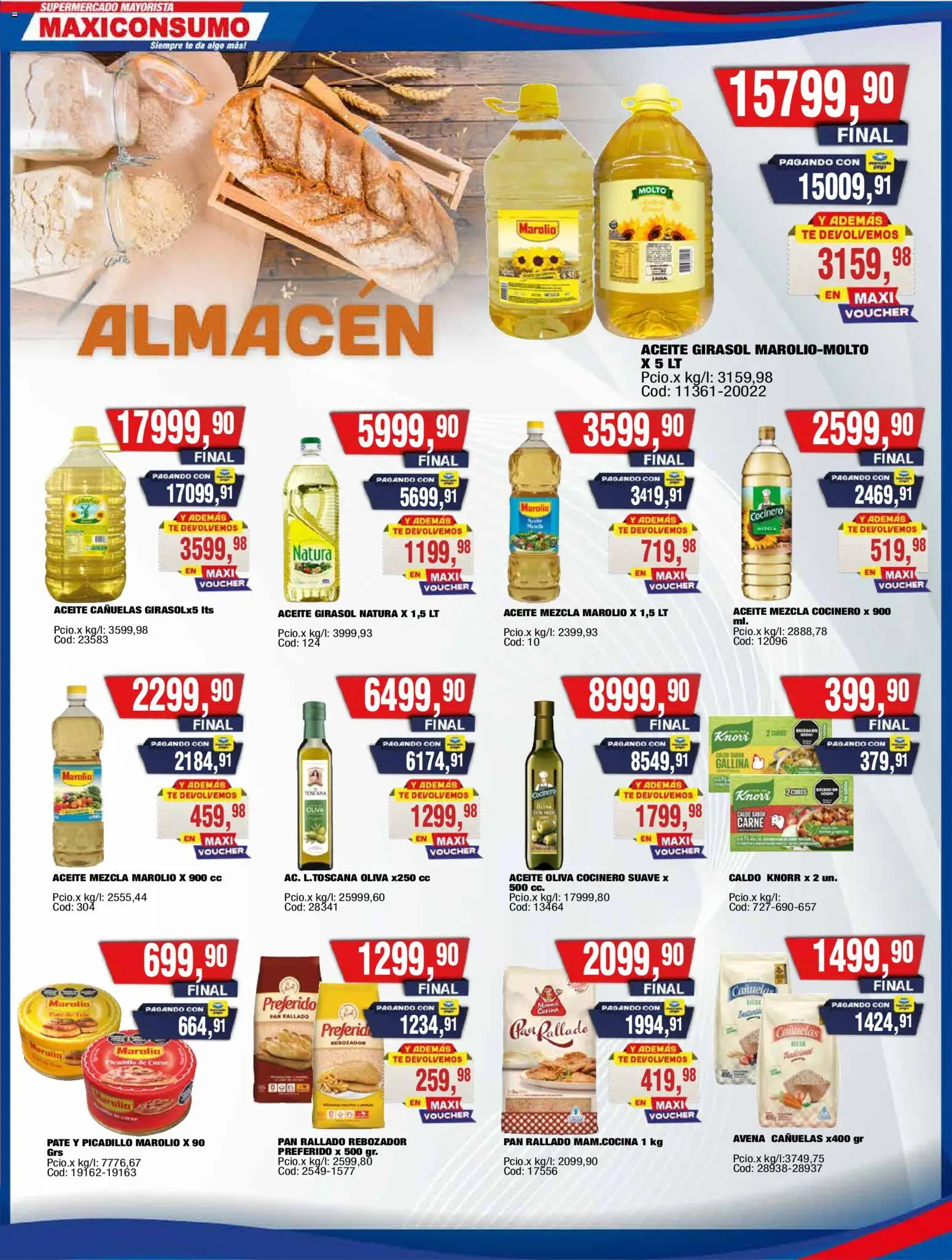Vista previa del folleto de la tienda Maxiconsumo válido desde el 31/08/2026 