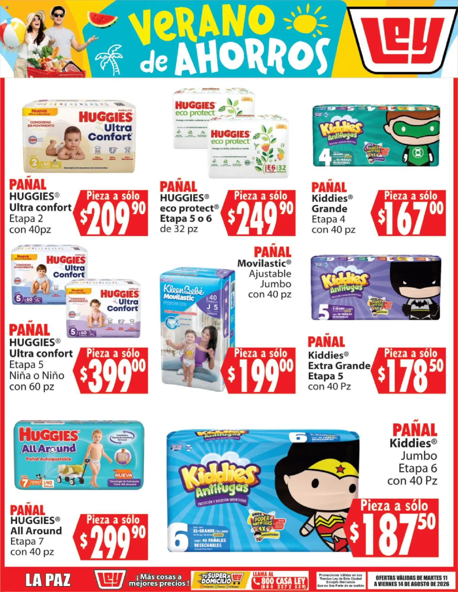 Vista previa las ofertas de la tienda Casa Ley - Casa Ley folleto Verano de ahorros desde el 11/08/2026 