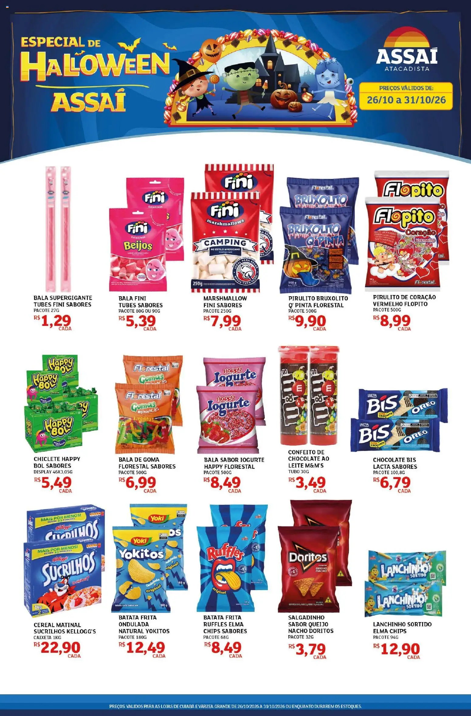 Pré-Visualização do folheto "Assaí Atacadista ofertas - MT" da loja Assaí Atacadista válido a partir de 26/10/2026