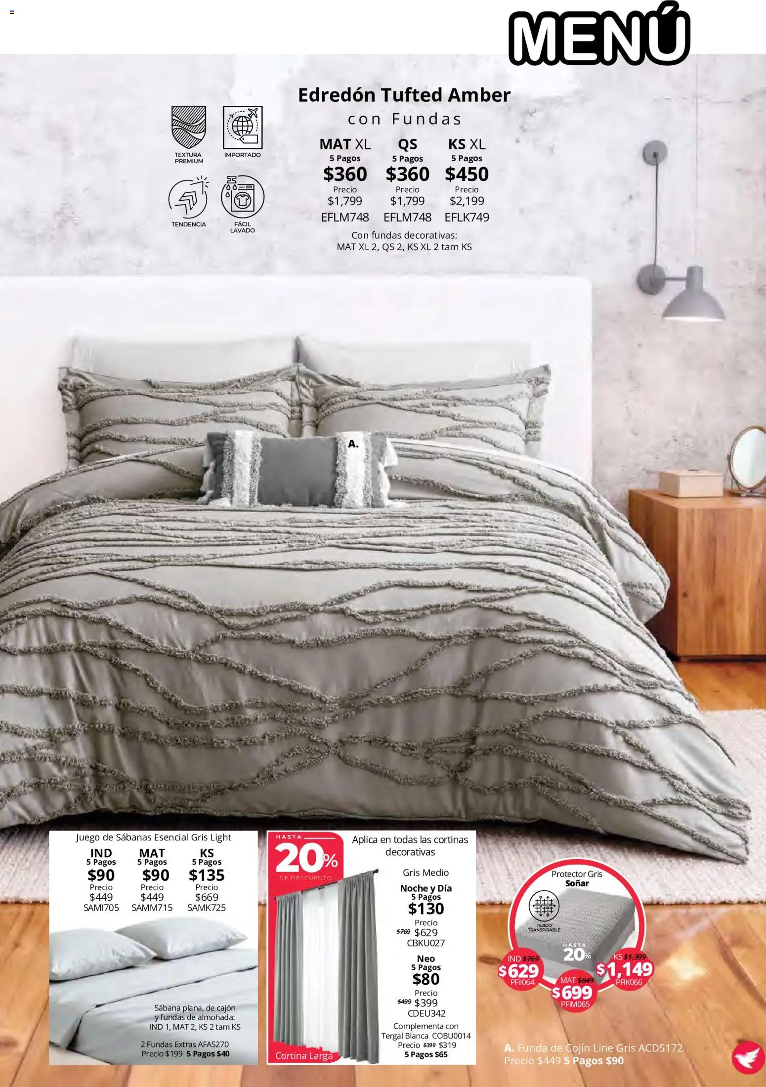 Vista previa las ofertas de la tienda Colchas Concord - Colchas Concord catálogo desde el 15/10/2026 