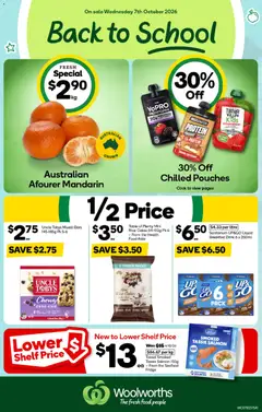 Preview of catalogue Woolworths catalogue SA from shop Woolworths valid 07/10/2026