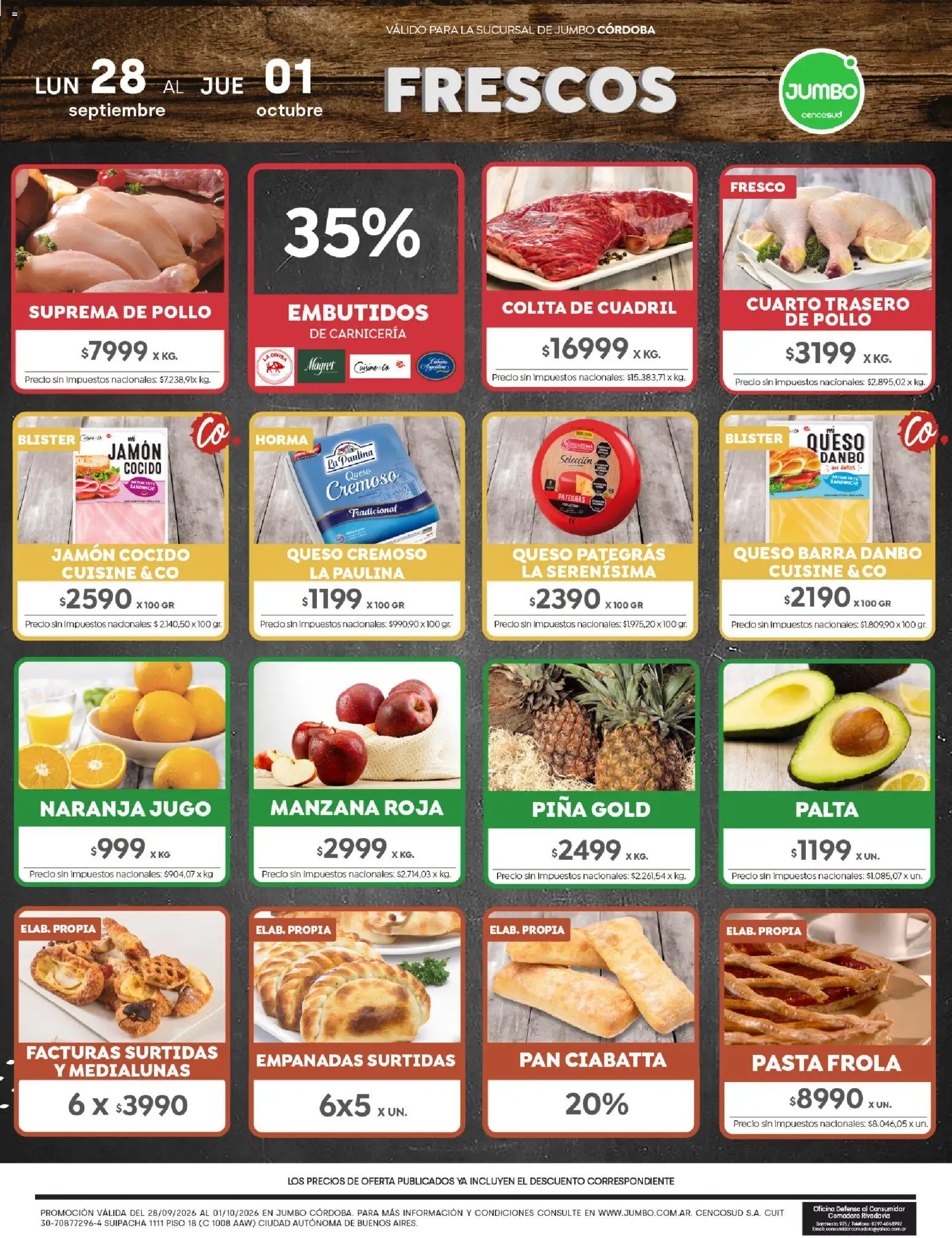 Vista previa del folleto de la tienda Jumbo válido desde el 28/09/2026 