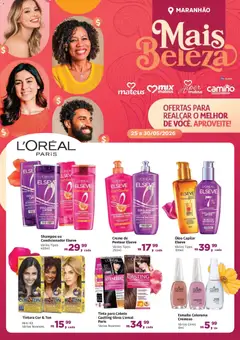 Pré-Visualização do folheto "Mateus ofertas Mais Beleza" da loja Mateus válido a partir de 25/05/2026