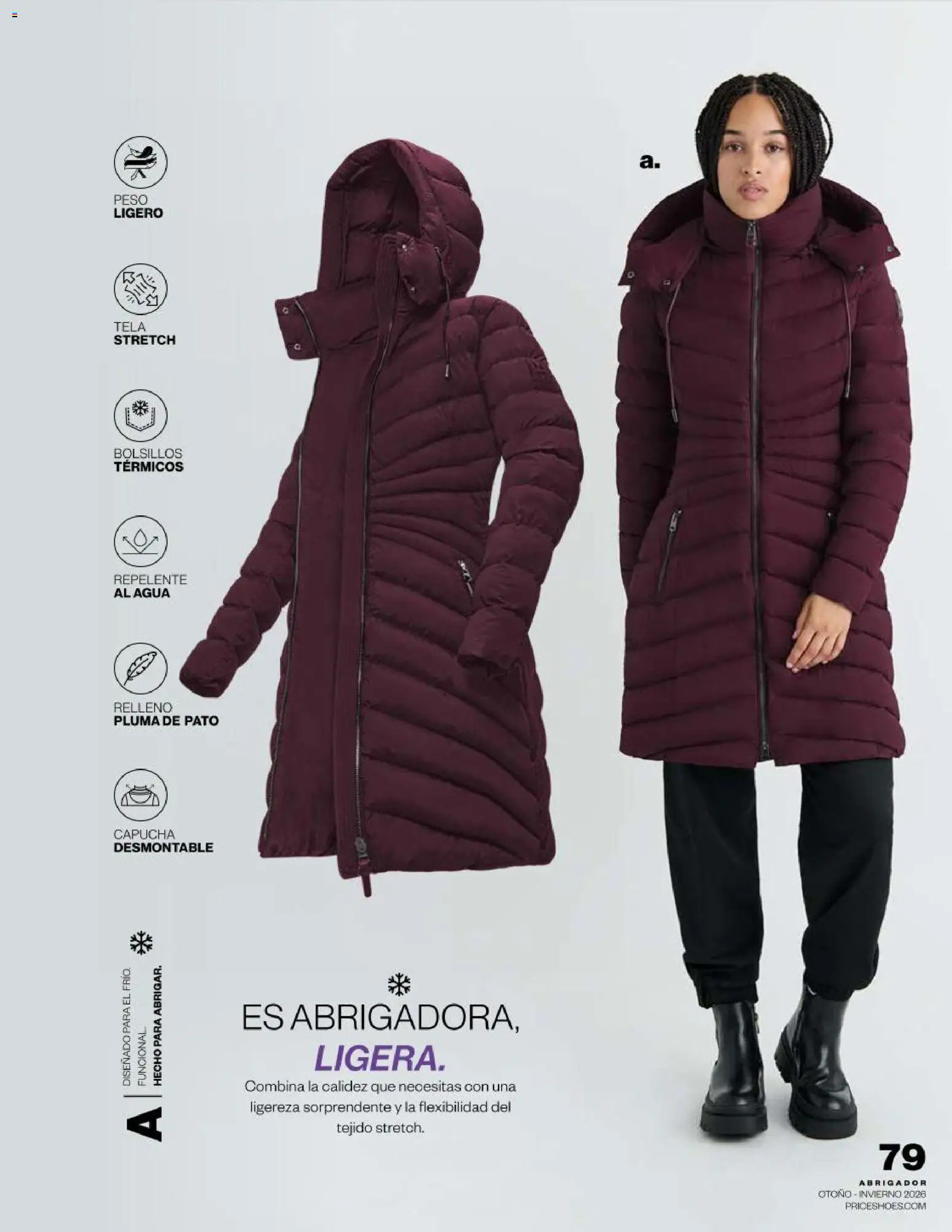 Vista previa las ofertas de la tienda Price Shoes - Price Shoes catálogo Abrigador desde el 16/09/2026 - Agua, Repelente