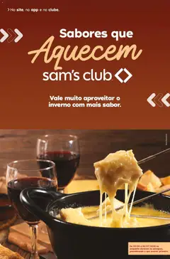 Pré-Visualização do folheto "Sam's Club ofertas Sabores que Aquecem" da loja Sam's Club válido a partir de 23/06/2026