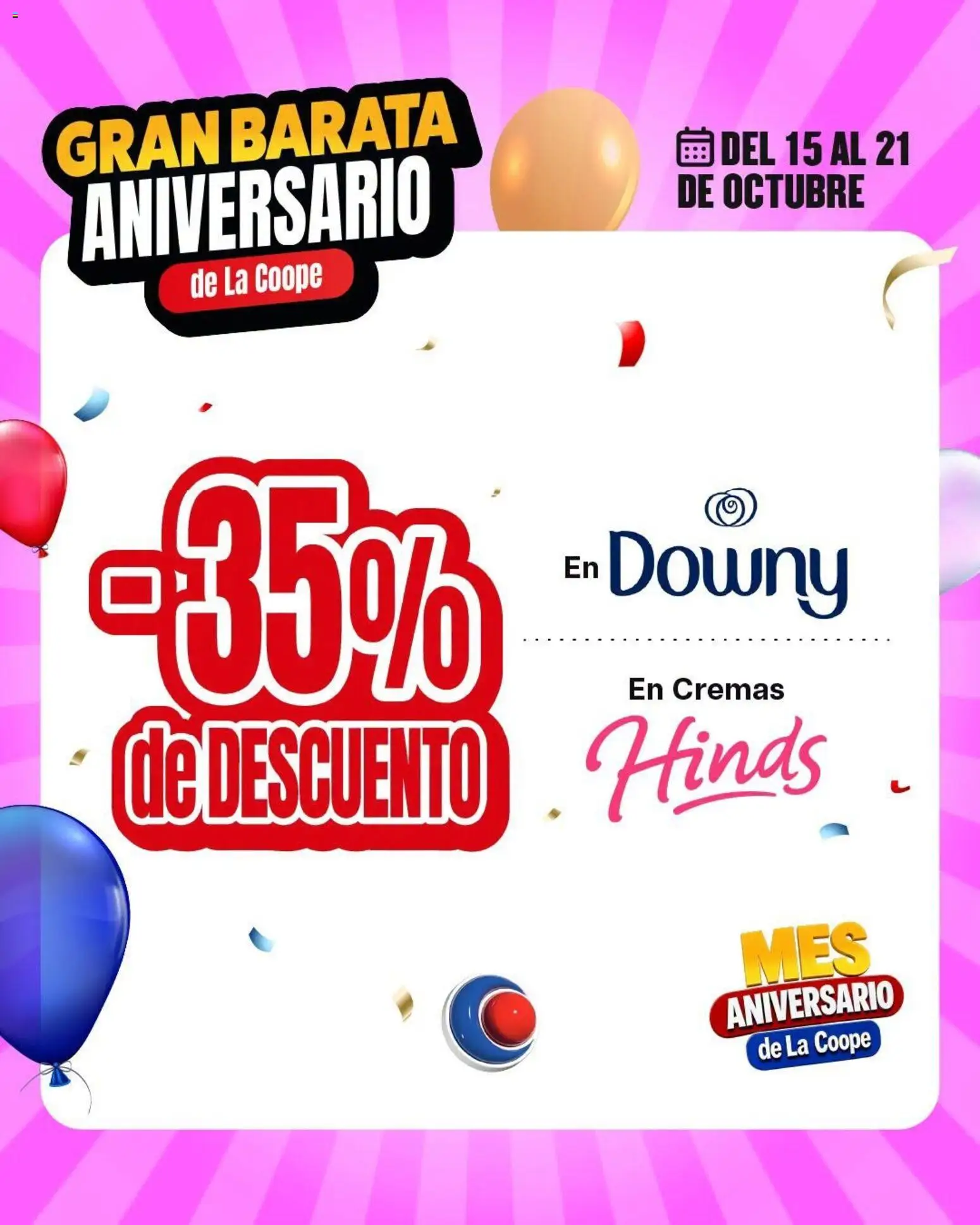 Vista previa del folleto de la tienda Cooperativa Obrera válido desde el 15/10/2026 
