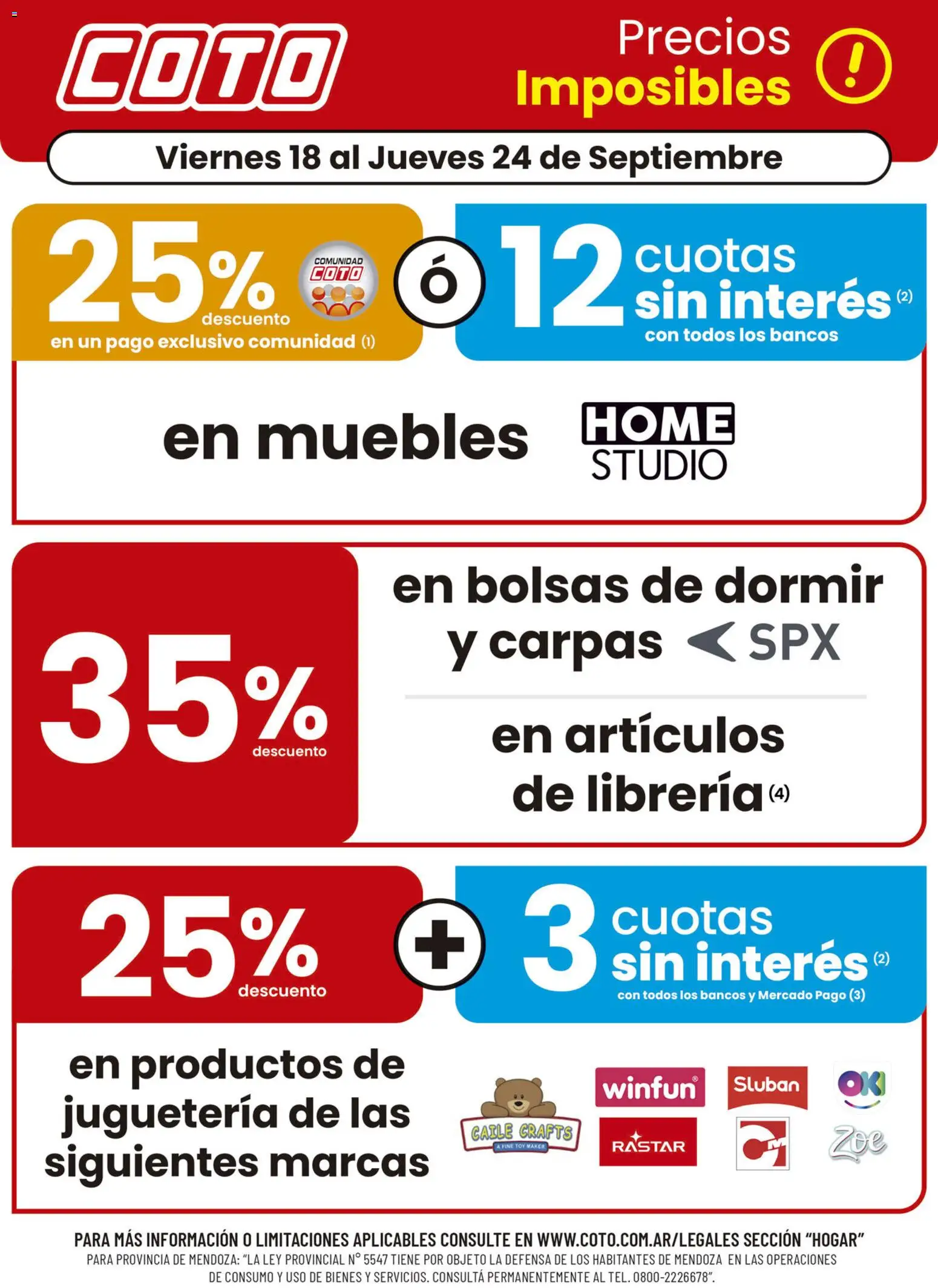Vista previa del folleto de la tienda Coto válido desde el 18/09/2026 