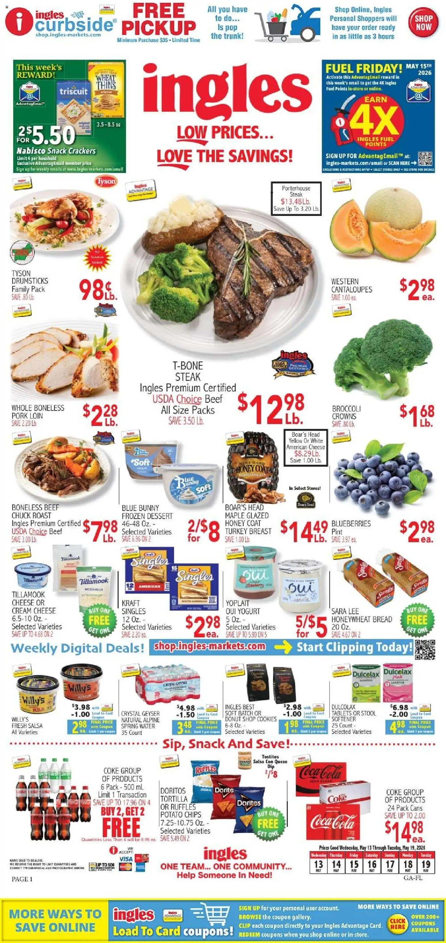 Ad Preview of Ingles Ingles Weekly Ad from 05/13/2026