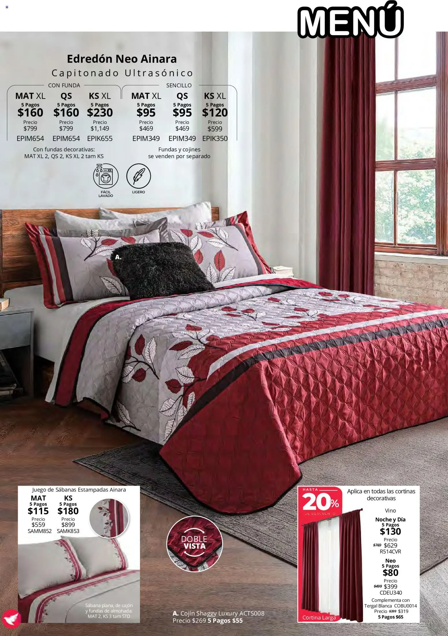 Vista previa las ofertas de la tienda Colchas Concord - Colchas Concord catálogo desde el 15/10/2026 