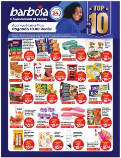 Pré-Visualização do folheto "Barbosa Supermercados ofertas Leve + Pague" da loja Barbosa Supermercados válido a partir de 25/08/2026