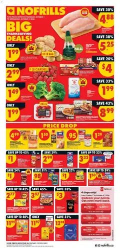 Preview of leaflet No Frills weekly flyer / circulaire from shop No Frills is valid from Oct 01, 2026