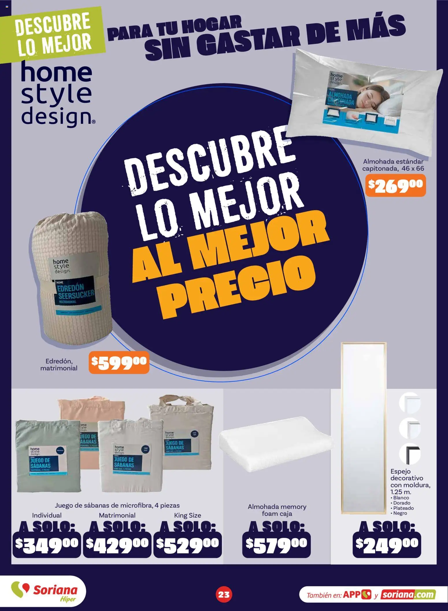 Vista previa las ofertas de la tienda Soriana - Soriana Descubre lo mejor al mejor precio Híper Nacional desde el 31/08/2026 