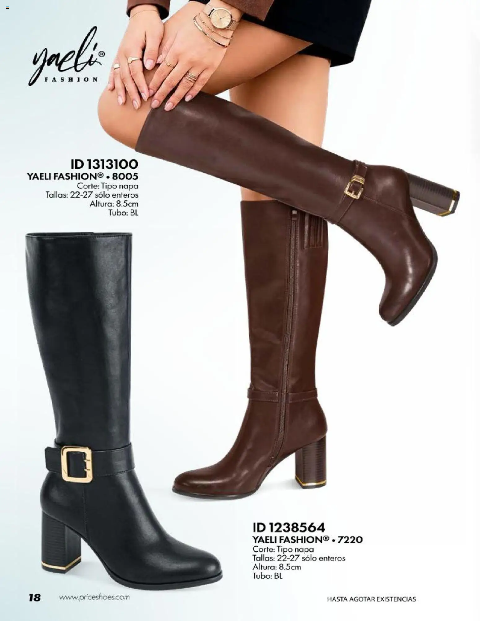 Vista previa las ofertas de la tienda Price Shoes - Price Shoes catálogo Botas Largas desde el 20/10/2026 