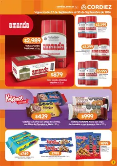 Vista previa del folleto de la tienda Cordiez válido desde el 17/09/2026 