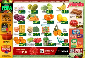 Pré-Visualização do folheto "Super Muffato ofertas Feira e Carne" da loja Super Muffato válido a partir de 13/10/2026