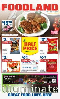 Preview of catalogue Foodland catalogue from shop Foodland valid 10/06/2026