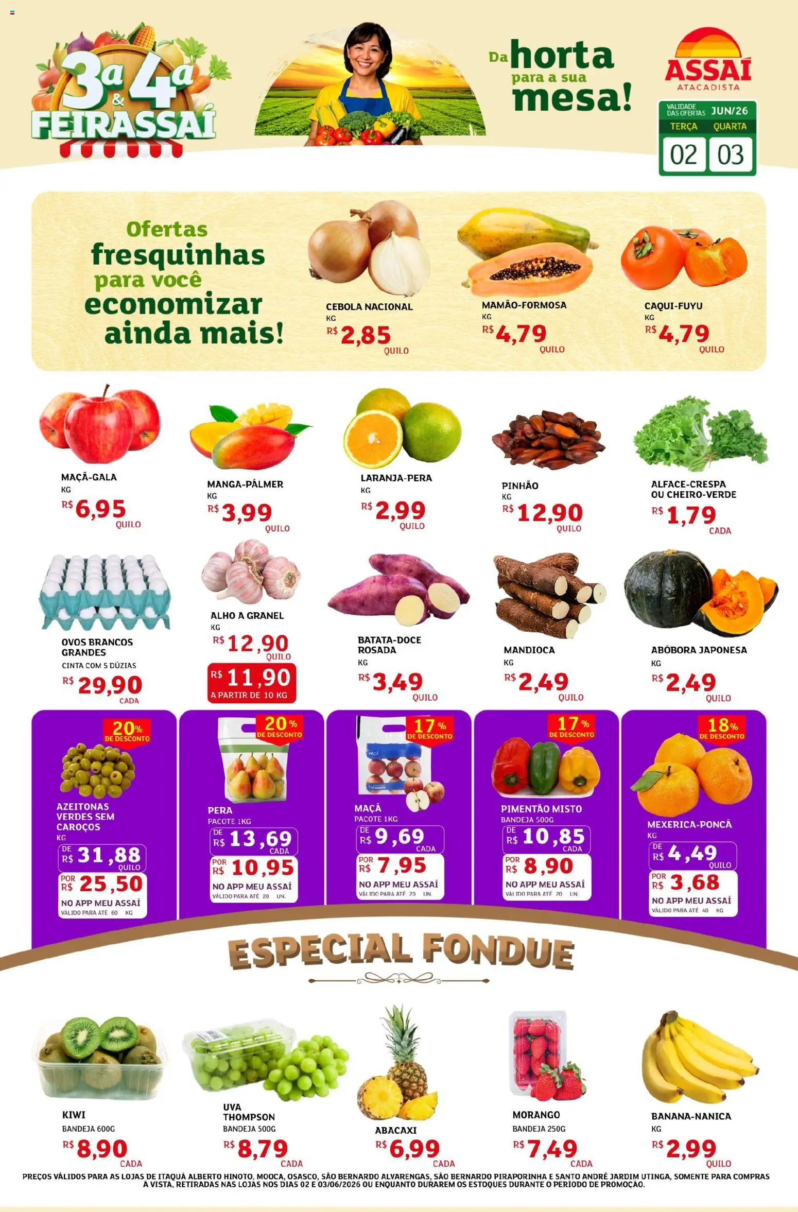 Pré-Visualização do folheto "Assaí Atacadista ofertas - SP" da loja Assaí Atacadista válido a partir de 02/06/2026