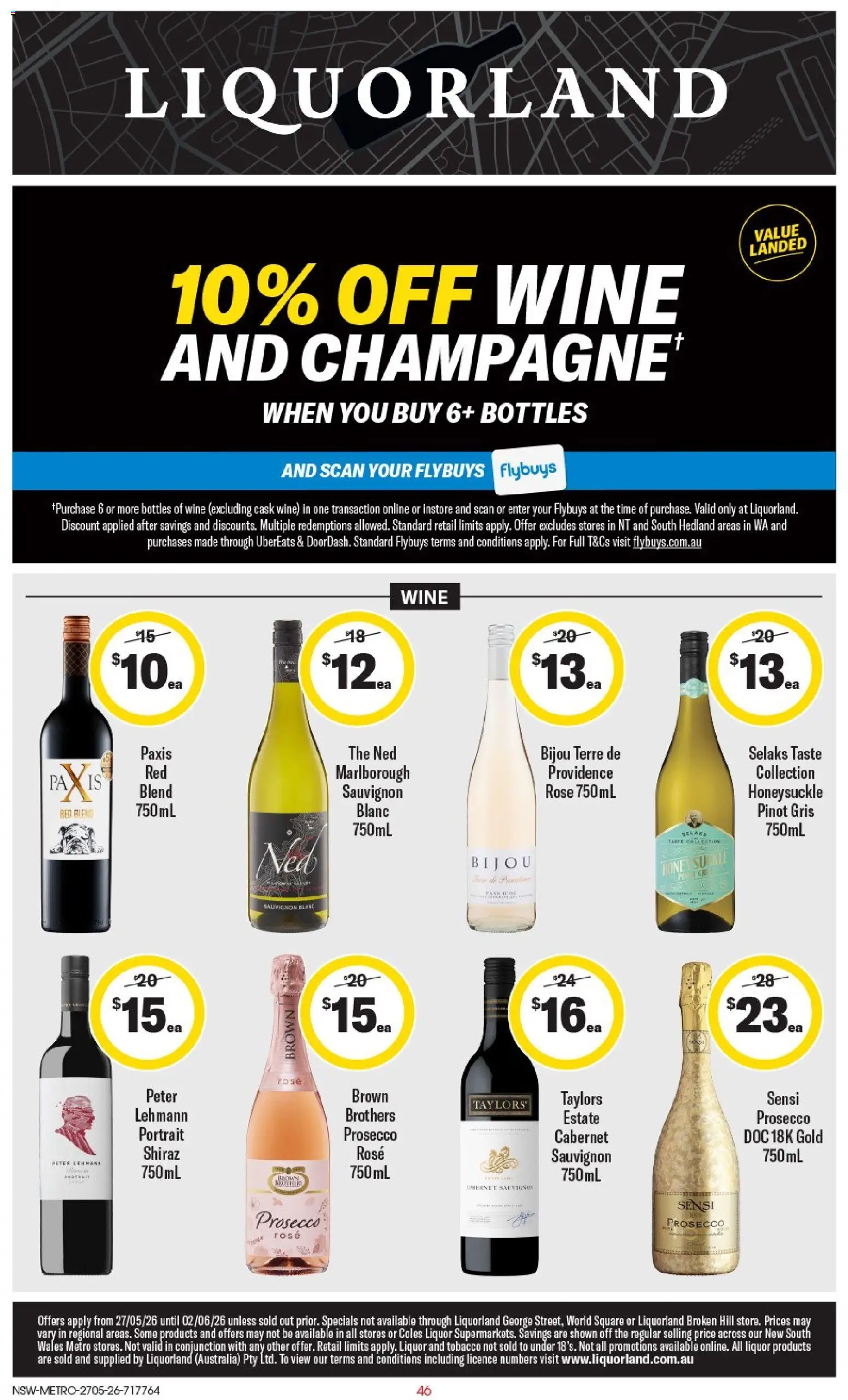 Preview of catalogue Liquorland catalogue from shop Liquorland valid 27/05/2026