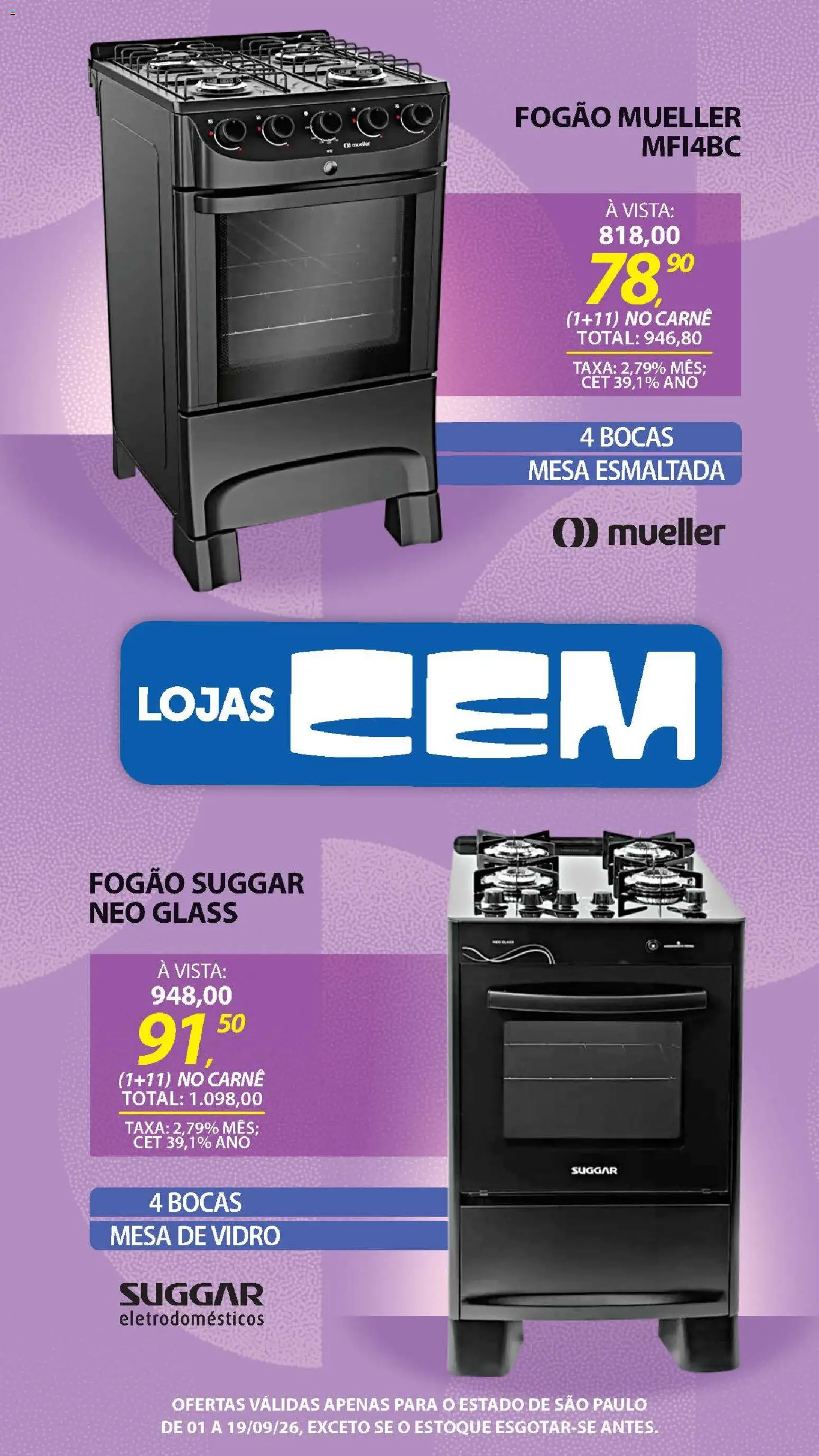 Ofertas Lojas Cem até 19/09/2026. - Página 52
