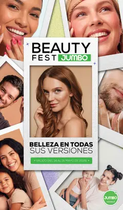 Vista previa del prospecto Jumbo catálogo beauty fest del almacen Jumbo válida del 14/05/2026 al 31/05/2026