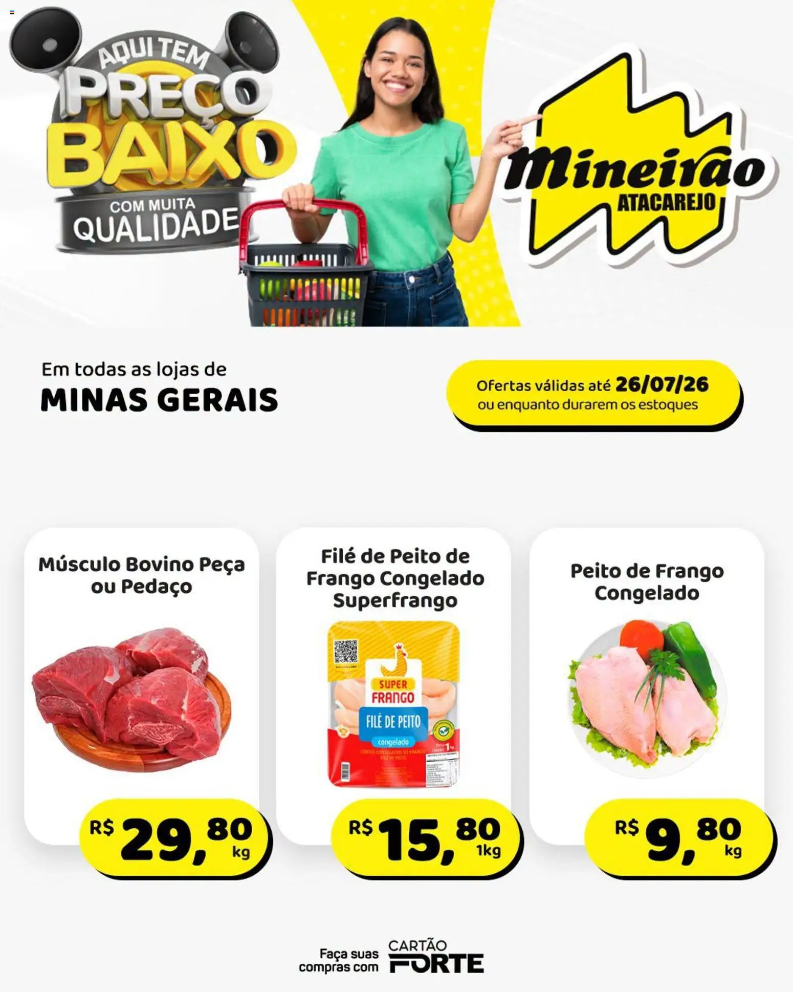 Pré-Visualização do folheto "Mineirão Atacarejo - Ofertas da semana" da loja Mineirão Atacarejo válido a partir de 20/07/2026