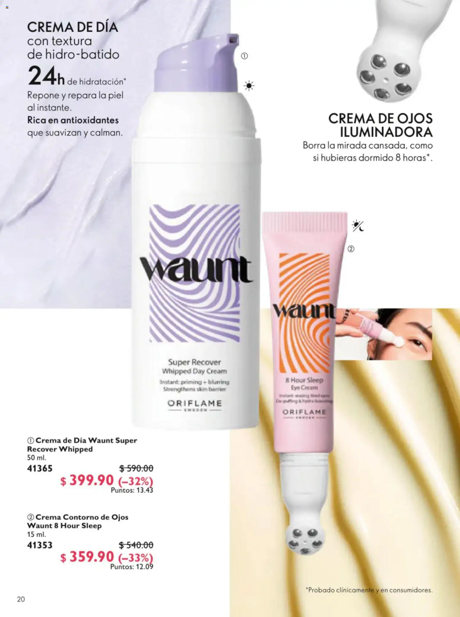 Vista previa las ofertas de la tienda Oriflame - Oriflame campaña 9 2026 desde el 20/06/2026 - Crema, Contorno de ojos, Contorno