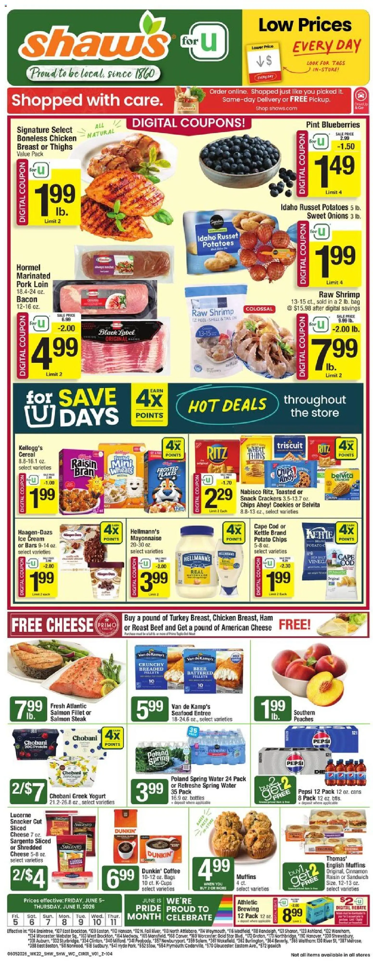 Ad Preview of Shaw's Shaw's Weekly Ad from 06/05/2026