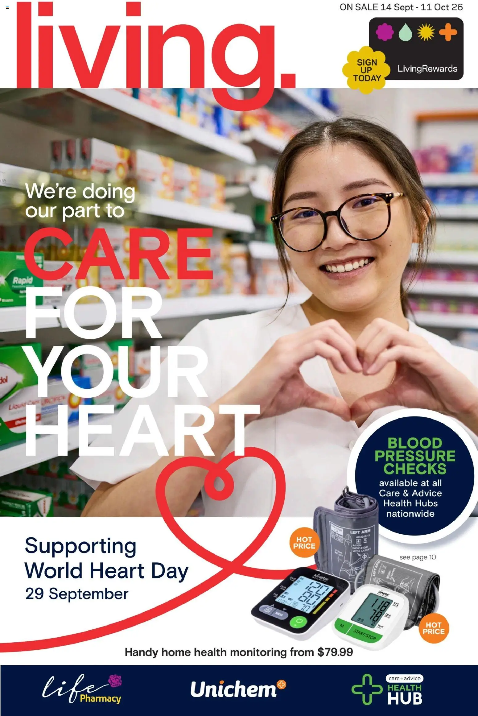 Preview of catalogue Life Pharmacy catalogue from shop Life Pharmacy valid 14 Sept 2026