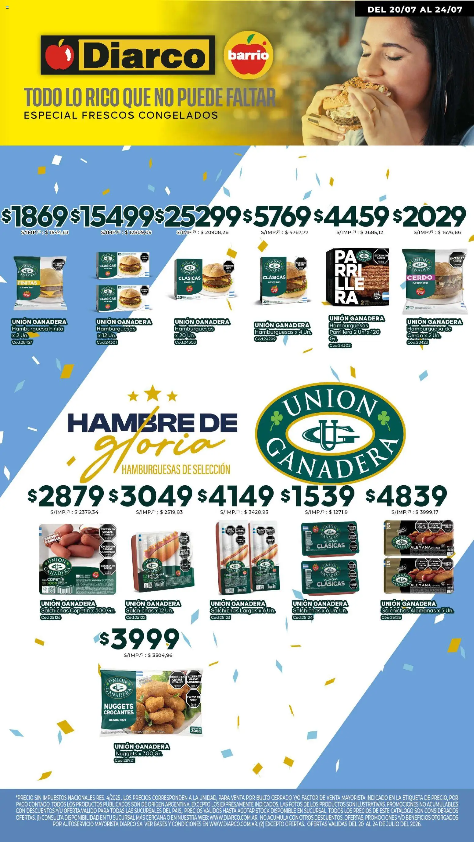 Vista previa del folleto de la tienda Diarco válido desde el 20/07/2026 