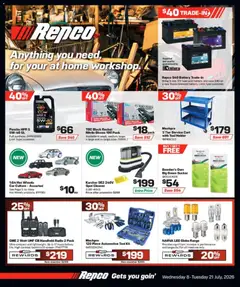 Preview of catalogue Repco catalogue from shop Repco valid 8 Jul 2026