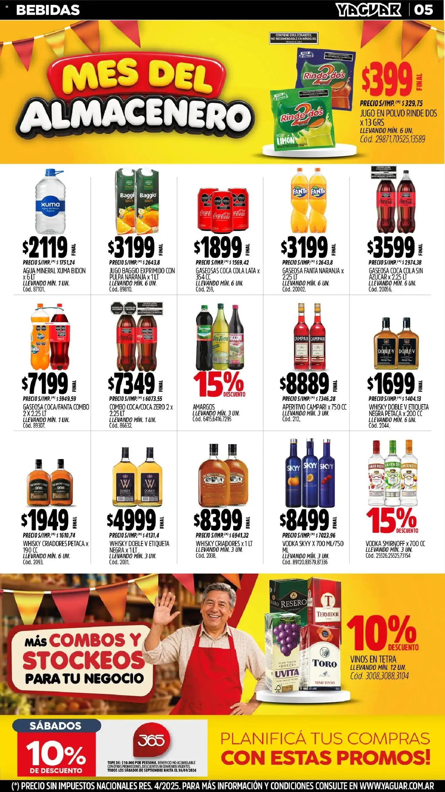 Vista previa del folleto de la tienda Yaguar válido desde el 31/08/2026 