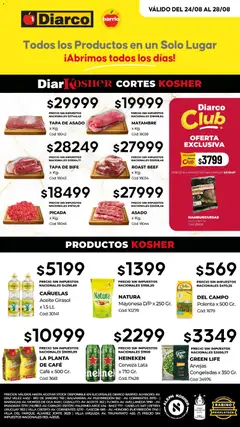 Vista previa del folleto de la tienda Diarco válido desde el 24/08/2026 