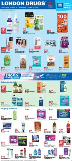 Preview of leaflet London Drugs weekly flyer / circulaire from shop London Drugs is valid from Oct 16, 2026