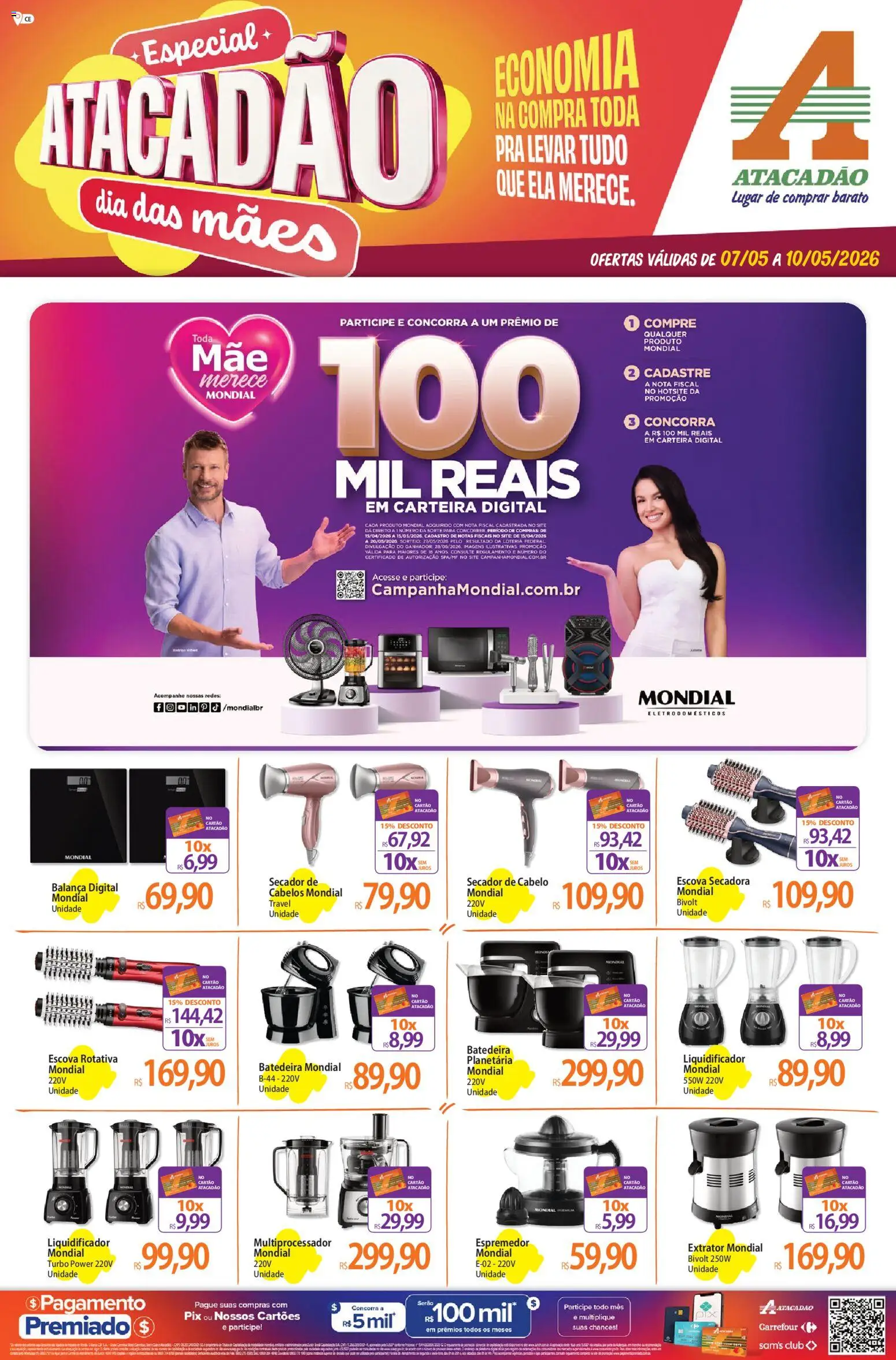 Pré-Visualização do folheto "Atacadão ofertas - CE" da loja Atacadão válido a partir de 07/05/2026