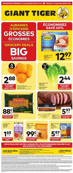 Preview of leaflet Circulaire from shop Giant Tiger is valid from Sep 23, 2026